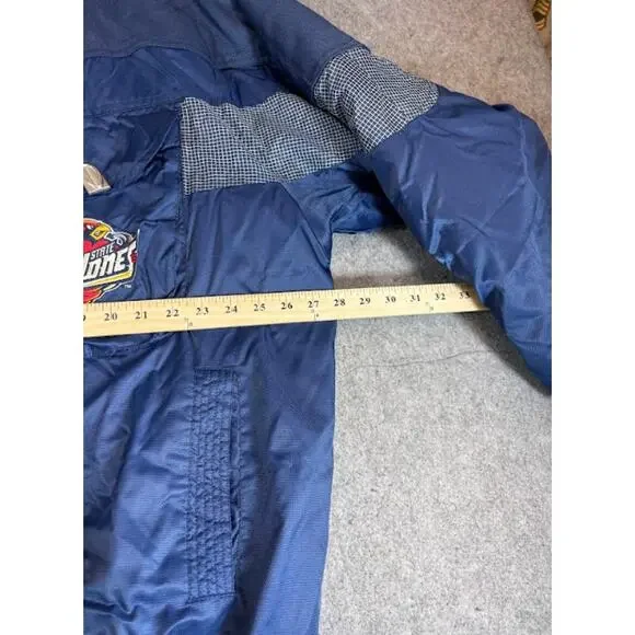 VTG 90s Iowa State Cyclones NCAA Logo Athletic Jacket Men XL College Windbreaker - Picture 7 of 8